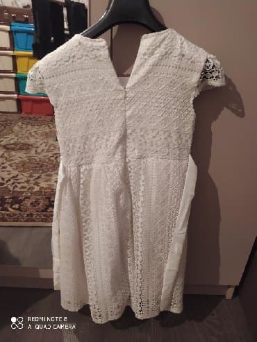 валеболный форма: Детское платье, цвет - Белый, Б/у — 1