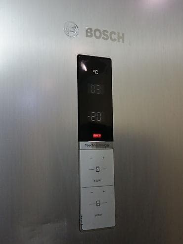 Тиричилик техникасы: Муздаткыч Bosch, Колдонулган, Эки камералуу, Total no frost, 60 * 200 * 60 — 3