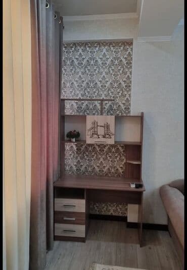 суточный квартира бишкек политех: 1 бөлмө, Тиричилик техникасы, Домофон, Душ кабинасы — 24