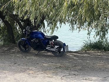 пропан авто: Классический мотоцикл Honda, 400 куб. см, Бензин, Взрослый, Б/у — 5