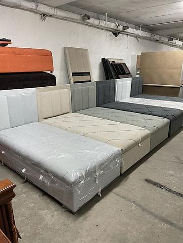 мебельные доски: Односпальные кровати с мягким изголовьем - Современный дизайн — 4