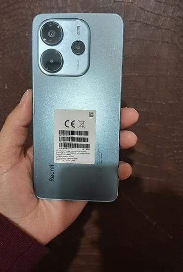 Redmi, Redmi Note 14, Б/у, 256 ГБ, цвет - Голубой, 2 SIM