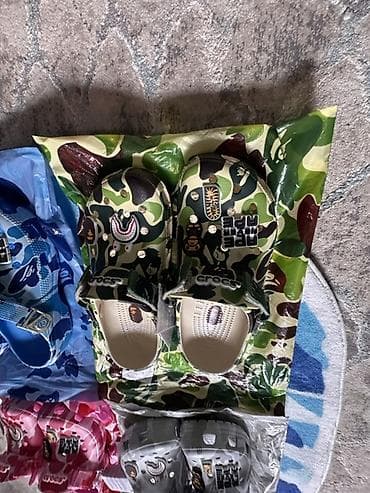 bape обувь: Сабо, 37, 38, 39, Crocs, Новый, Самовывоз, Бесплатная доставка — 3