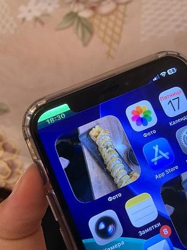 зарядник macbook: IPhone 11 Pro, Б/у, 256 ГБ, Зеленый, Чехол, 92 % — 7