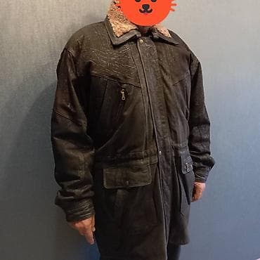 коженая: Кожаная мужская куртка в отличном состоянии. Размер XXL - XXXL — 2