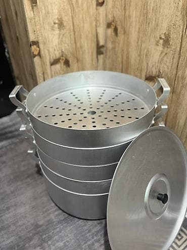 хинкали: Мантоварка GRAND Appliances 18 л, 4 яруса, Ø 340 мм - Материал — 2