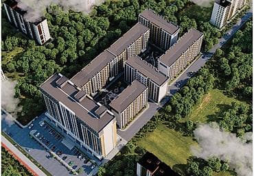 1 комната, 55 м², Элитка, 16 этаж, ПСО (под самоотделку) — 4