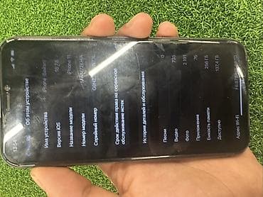 Уюлдук телефондор жана аксессуарлар: IPhone 11, 256 ГБ, черный Характеристики: - Модель: iPhone 11 - — 1
