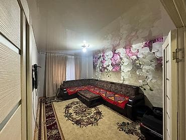 балыкчы пляж: 2 комнаты, 52 м², 105 серия, 1 этаж, Косметический ремонт — 5