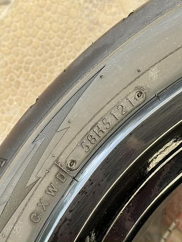 7 5j: Колеса в сборе 265 / 35 / R 18, Лето, Б/у, Комплект, Легковые, Литые, отверстий - 5 — 5