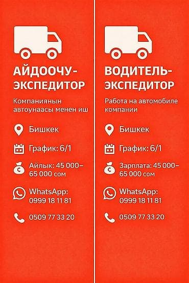 Требуется Водитель-экспедитор, 1-2 года опыта, Стажировка, Мужчина