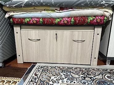 Отопление и нагреватели: Компактная тумба для хранения с распашными дверцами и замком. - — 1