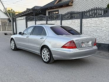 Транспорт: Mercedes-Benz S-Class: 2003 г., 5 л, Автомат, Бензин, Седан — 7