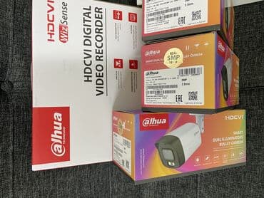 конекторы: 4шт 5МП звук с Прожектором 50м Комплект видеонаблюдения для — 5