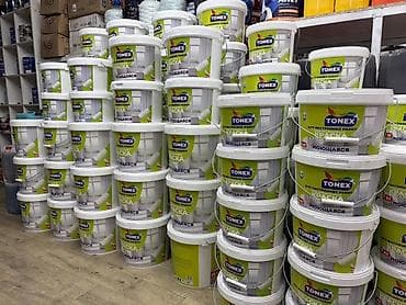 вода эмульсионка: Краска моющаяся TONEX для внутренних работ - Тип: водоэмульсионная — 4