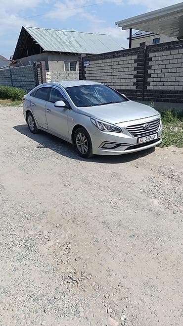 byd e7: Hyundai Sonata: 2016 г., 2 л, Автомат, Газ, Седан — 2