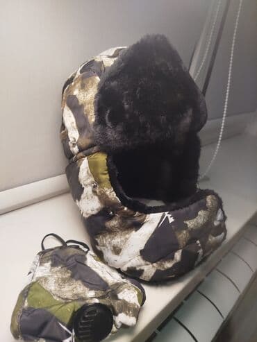 маска раптора: Зимняя маска-шарф с защитой лица и шеи, камуфляж.Размер one size — 7