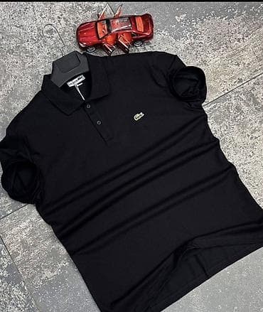 samsung whatch: Мужская футболка, S, M, L, Lacoste, Новый, Платная доставка — 2