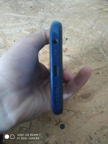 ми 7а: Redmi, Redmi 7, Б/у, 64 ГБ, цвет - Синий, 2 SIM — 8