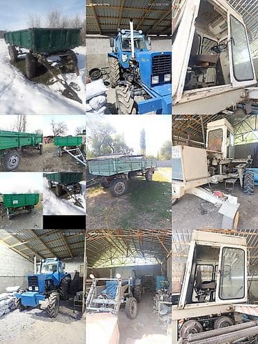 кукурузные комбайны: Продаю 2 прицепа зиловских (один прицеп самосвал 200) (другой — 1