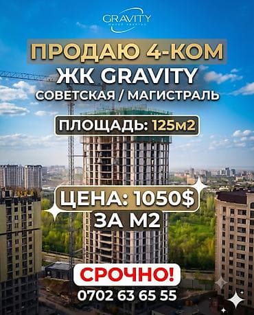 село чокморова: 4 комнаты, 125 м², Элитка, 20 этаж, Готовая ПСО (под самоотделку) — 1