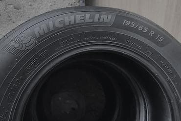 Шины 195 / 65 / R 15, Лето, Б/у, Комплект, Легковые, Michelin