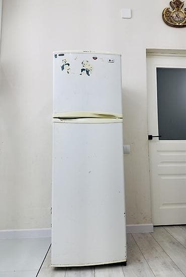 Техника жана электроника: Муздаткыч LG, Колдонулган, Эки камералуу, 60 * 160 * 60 — 3