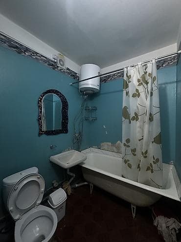 сдаю квартиру в районе джал: 1 комната, 34 м², 105 серия, 9 этаж, Косметический ремонт — 6