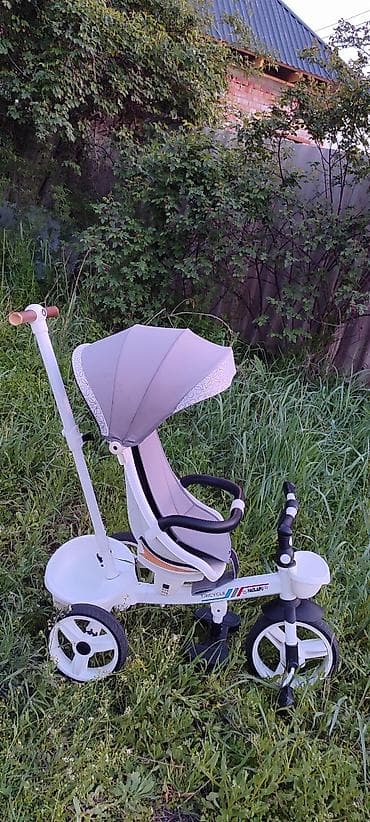 трицикил: Детский трехколесный велосипед-коляска HAOLAFU - Формат 2‑в‑1 — 2