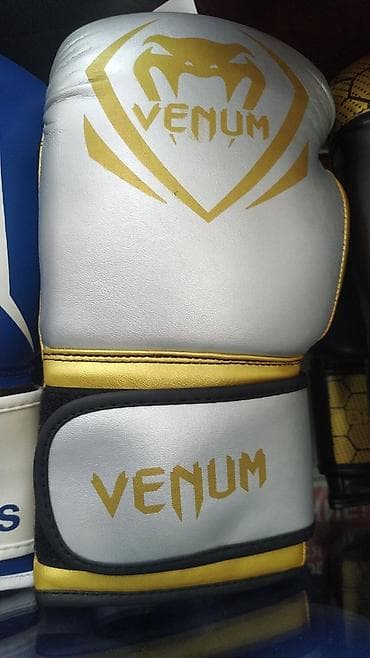 кикбокс: Перчатки кож.зам, боксерские перчатки, перчатки для бокса, кикбокс — 1