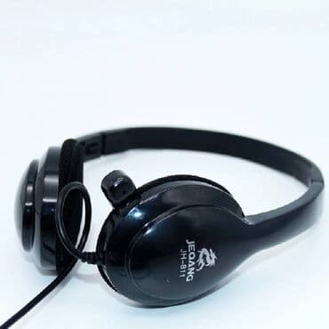 наушники с микрофоном для компьютера: Наушники для ПК с микрофоном Jeqang JH -811, цвет черный. Наушники для — 2