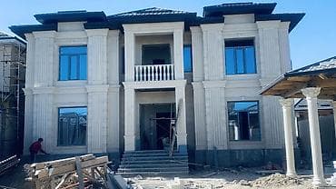 Сарыташ гранит мрамор Фасадные работы под ключ - Изготовление и