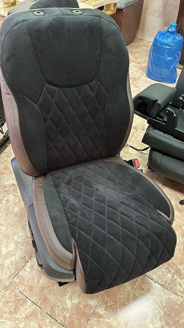 домкрат нексия: Чехлы Алькантара, С подушкой, цвет - Черный, Lexus, Новый, Самовывоз — 20