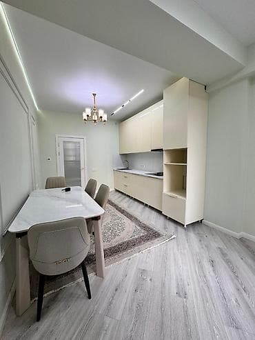 Квартиры: 2 комнаты, 78 м², Асанбай мкр Элитка, 2 этаж, Дизайнерский ремонт — 9