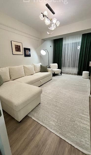 Недвижимость: 1 комната, 41 м², Кызыл Аскер Элитка, 8 этаж, Дизайнерский ремонт — 1