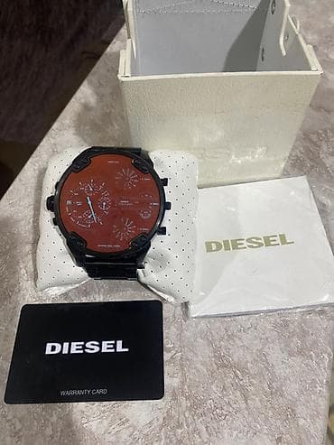 голова с волосами: Наручные часы Diesel DZ7395 с хронографом - Формат: мужские, крупный — 3