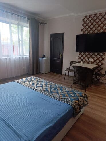 суточная квартиры бишкеке: 1 комната, Бытовая техника, Банные принадлежности, Бронь — 3