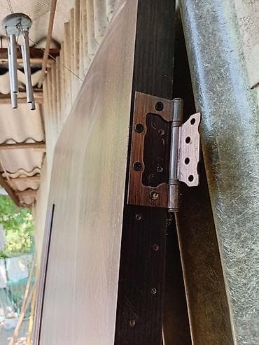 Дом и сад: Две двери в хорошем состоянии без коробок, 198-80 с замками и петлями — 3