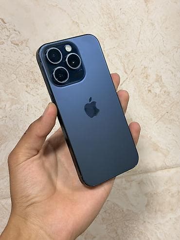 айфое 5: IPhone 15 Pro, 256 ГБ, Blue Titanium, Коробка, 86 % — 9