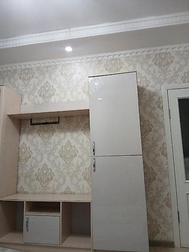 Эмерек: Дубал шкаф, Дубал шкаф түрү: Модулдуу, Үй, конок бөлмөсү үчүн, Өзгөчөлүктөрү: Телевизор коюучу бөлүк менен — 4