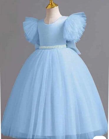 детские платья на выпускной: Детское платье, цвет - Розовый — 4