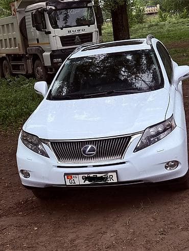 Lexus RX: 2010 г., 3.5 л, Автомат, Гибрид, Кроссовер