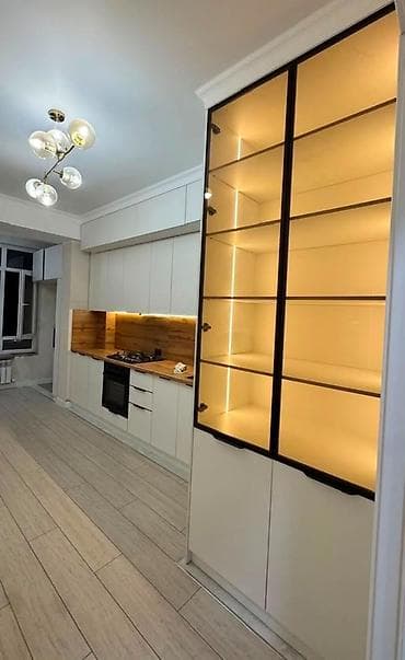 2 бөлмө, 70 м², Туңгуч мкр Элитка, 2 кабат, Евро оңдоо