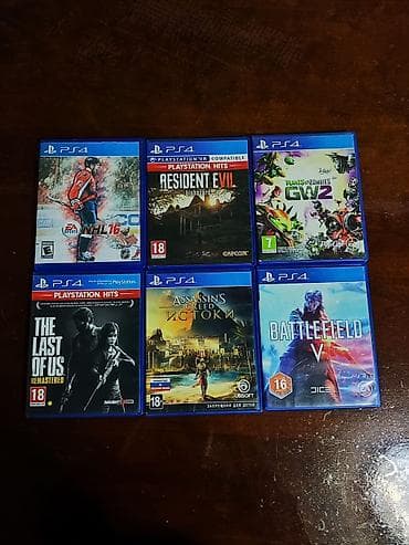 сони плейстейшон 4: Коллекция игр для PlayStation 4 (дисковые издания в коробках): Цена за — 1