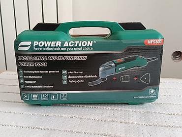 ac adapter: Многофункциональный осцилляционный инструмент POWER ACTION MFS300 в — 1