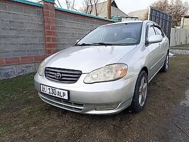 Toyota: Toyota Corolla: 2003 г., 1.8 л, Автомат, Бензин, Седан — 1