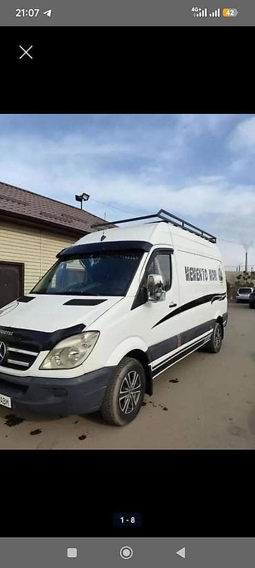 sprinter 4 4: Mercedes-Benz Спринтер: 2007 г., 2.2 л, Механика, Дизель, Фургон — 2