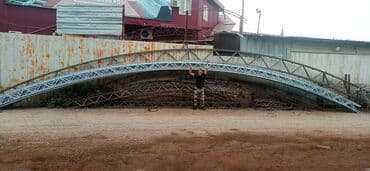 швеллер и двутавр: Фермы Навесы. Большие Арки для ангаров Металлические фермы для — 10