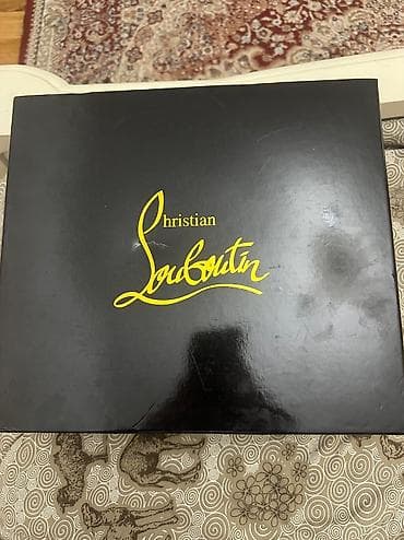 foot patch: Кроссовки, 39, Christian Louboutin, Новый, цвет - Белый, Самовывоз — 4