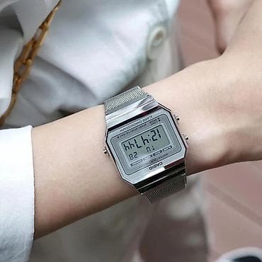 Аксессуары: Классические часы часы, Casio, Пластик, Унисекс, Новый — 2